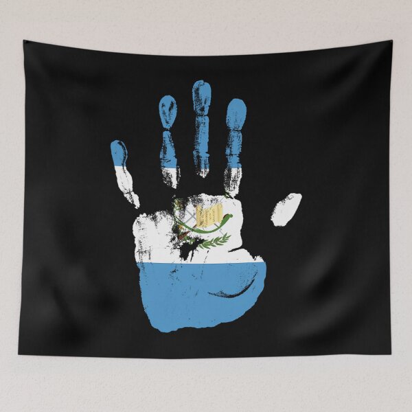 Item preview, Hand Guatemala Flag Palm designed and sold by raiseuif.