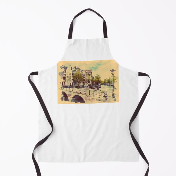 Artikelvorschau, Amsterdam-Netherlands-Watercolor entworfen und verkauft von GertrudEberhar.