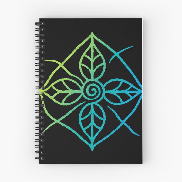 Item preview, Bloom within bounds - leafy spiral design designed and sold by RSSP_Works.