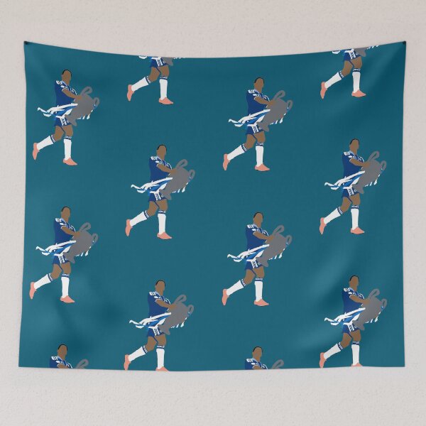 Item preview, Didier Drogba Iconic Trophy Celebration Illustration designed and sold by CostaCollective.