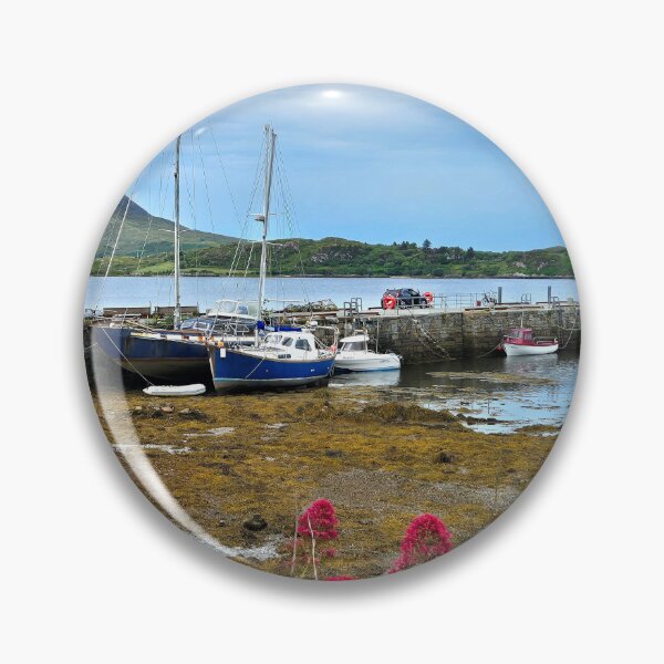 Item preview, Letterfrack pier, boats and harbour, Ireland designed and sold by FranWest.