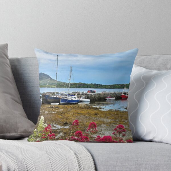 Item preview, Letterfrack pier, boats and harbour, Ireland designed and sold by FranWest.