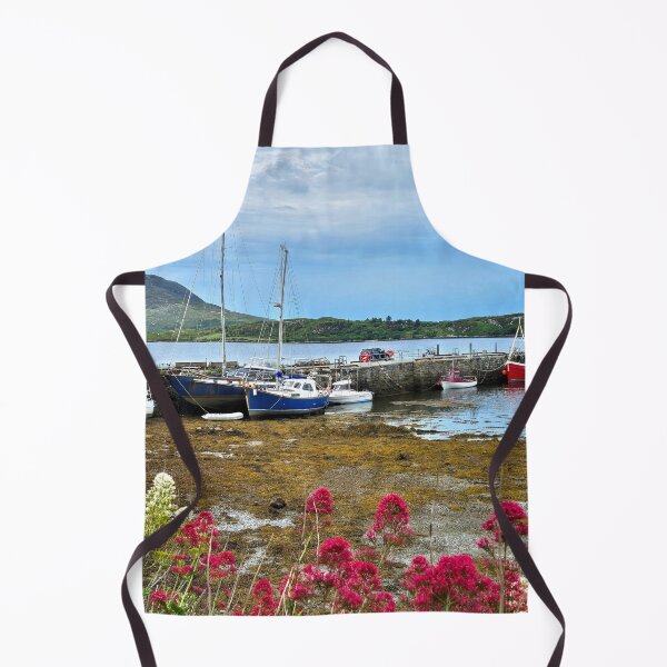 Item preview, Letterfrack pier, boats and harbour, Ireland designed and sold by FranWest.