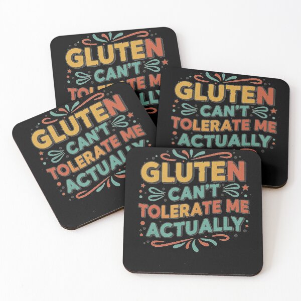 Item preview, Hilarious Gluten-Free Life Gluten Can't Tolerate Me Actually Funny Dietary Restriction Humor Tee for Celiac Awareness and Food Allergy Advocates designed and sold by NADIASHOP86.
