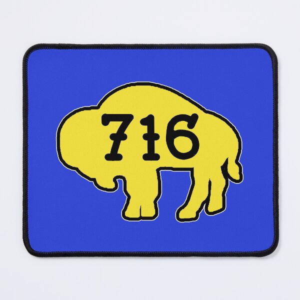 Item preview, Tattoo style 716 Buffalo Silhouette - Yellow designed and sold by bamatt30.