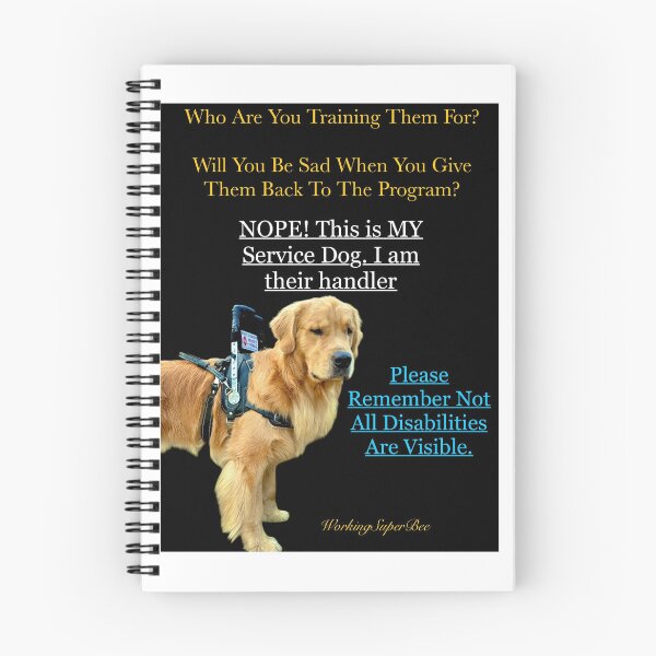 Item preview, My Service Dog designed and sold by Working Super Bee.