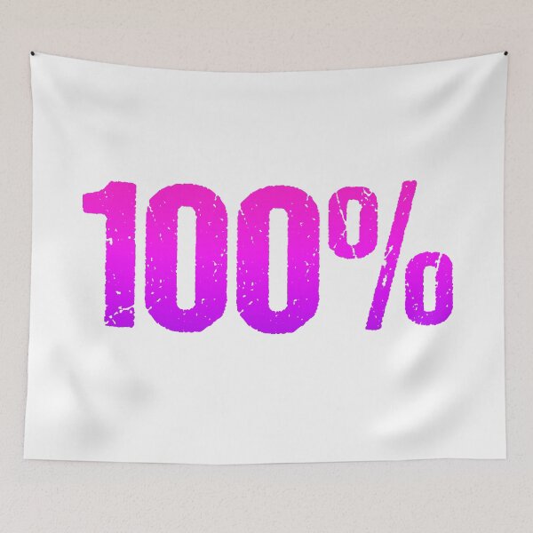 Item preview, 100% in Pink Grunge Typography designed and sold by Memes N Lore .
