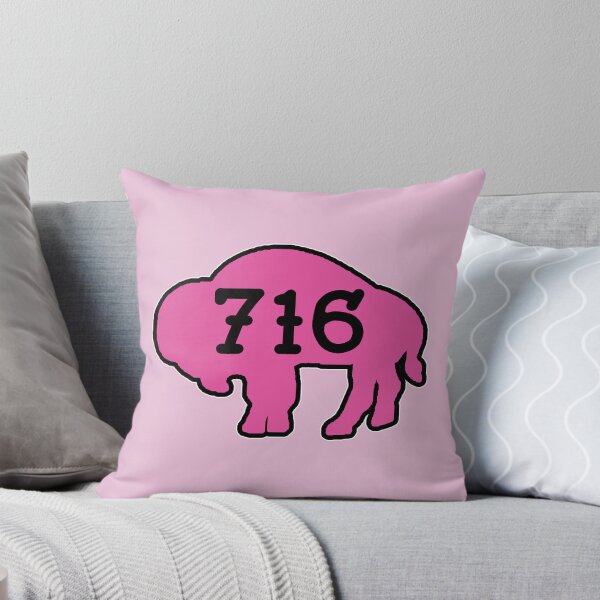 Item preview, Tattoo style 716 Buffalo Silhouette - Hot Pink designed and sold by bamatt30.