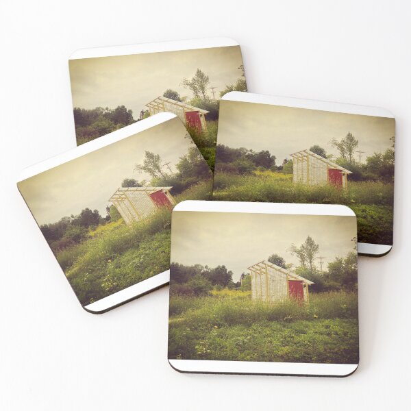 Item preview, Midwestern Shed in Sepia designed and sold by FarrisTheWheel Designs.