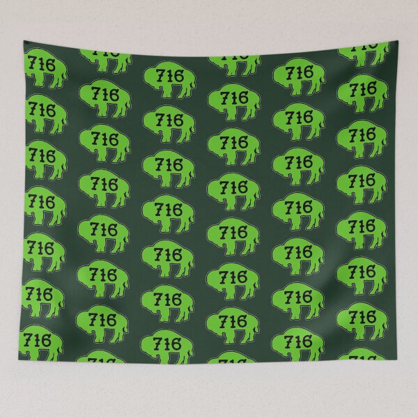 Item preview, Tattoo style 716 Buffalo Silhouette - Green designed and sold by bamatt30.