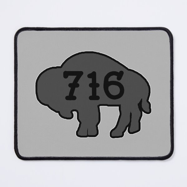 Item preview, Tattoo style 716 Buffalo Silhouette - Gray designed and sold by bamatt30.