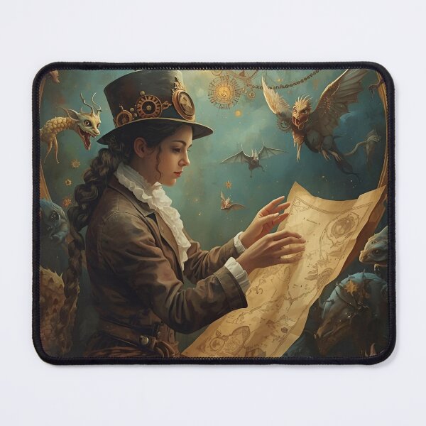 Item preview, Chronomancer’s Map designed and sold by Edenglow Prints & Peculiars.