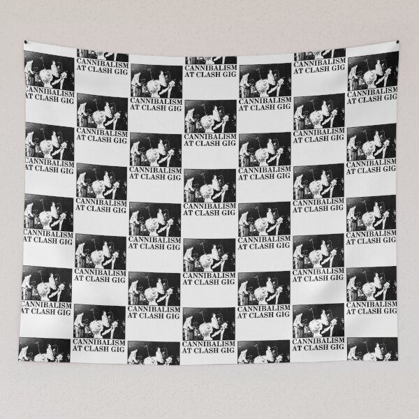 Item preview, Cannibalism At Clash Gig designed and sold by MaxDrekkerr.