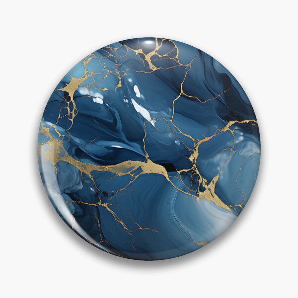 Item preview, Bolivian Blue Marble Texture – Elegant Abstract Pattern designed and sold by JollyCritters.