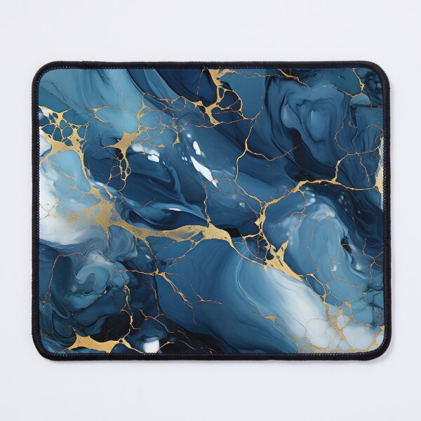 Item preview, Bolivian Blue Marble Texture – Elegant Abstract Pattern designed and sold by JollyCritters.