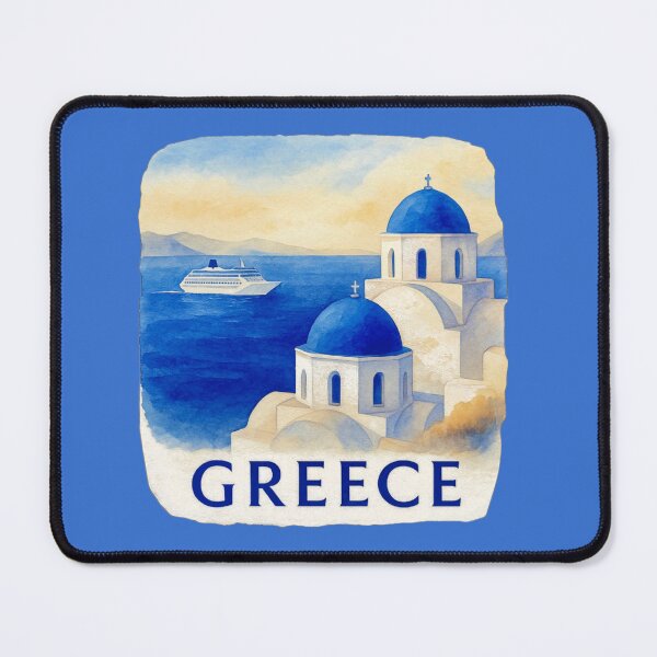 Item preview, Greece Cruise - Aegean Islands designed and sold by Myra365Art.