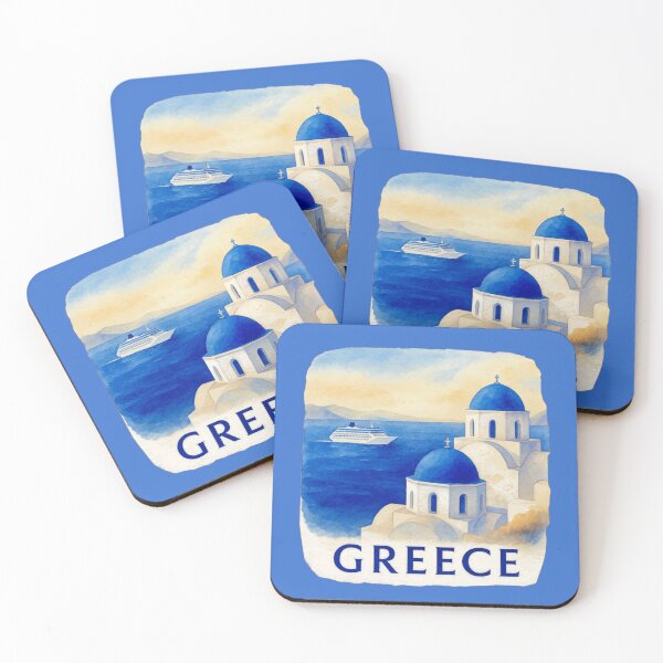 Item preview, Greece Cruise - Aegean Islands designed and sold by Myra365Art.