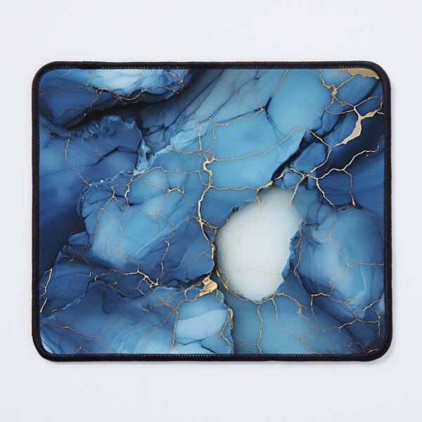 Item preview, Bolivian Blue Marble Texture – Elegant Abstract Pattern designed and sold by JollyCritters.