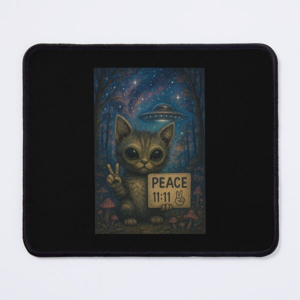 Item preview, “Galactic Grump – The Angriest Cat in Space” designed and sold by MyspaceAlien.