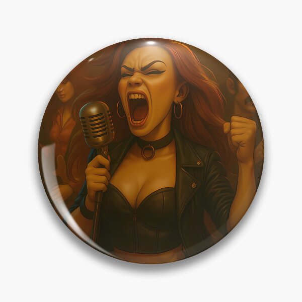 Item preview,  Roxie  The Rustfires Vintage Rock Band Live Performance Design designed and sold by ArtFashionzoom.