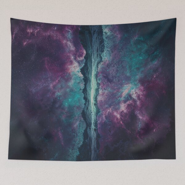 Item preview, The Rift Eternal – Cosmic Galaxy Divide designed and sold by QuantumDrift.