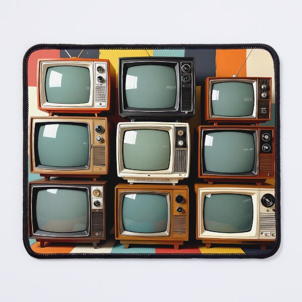 Item preview, Retro tube tv abstract design designed and sold by SmashingDeals.