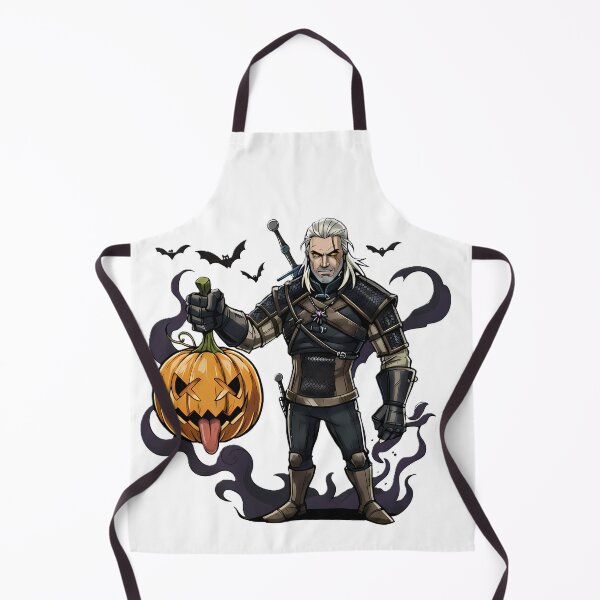 Item preview, Witcher’s Pumpkin Hunt – Halloween Parody Art designed and sold by mrGrayMan.