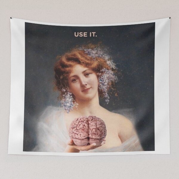 Item preview, Cole Quote - use your Brain designed and sold by Shosho133.