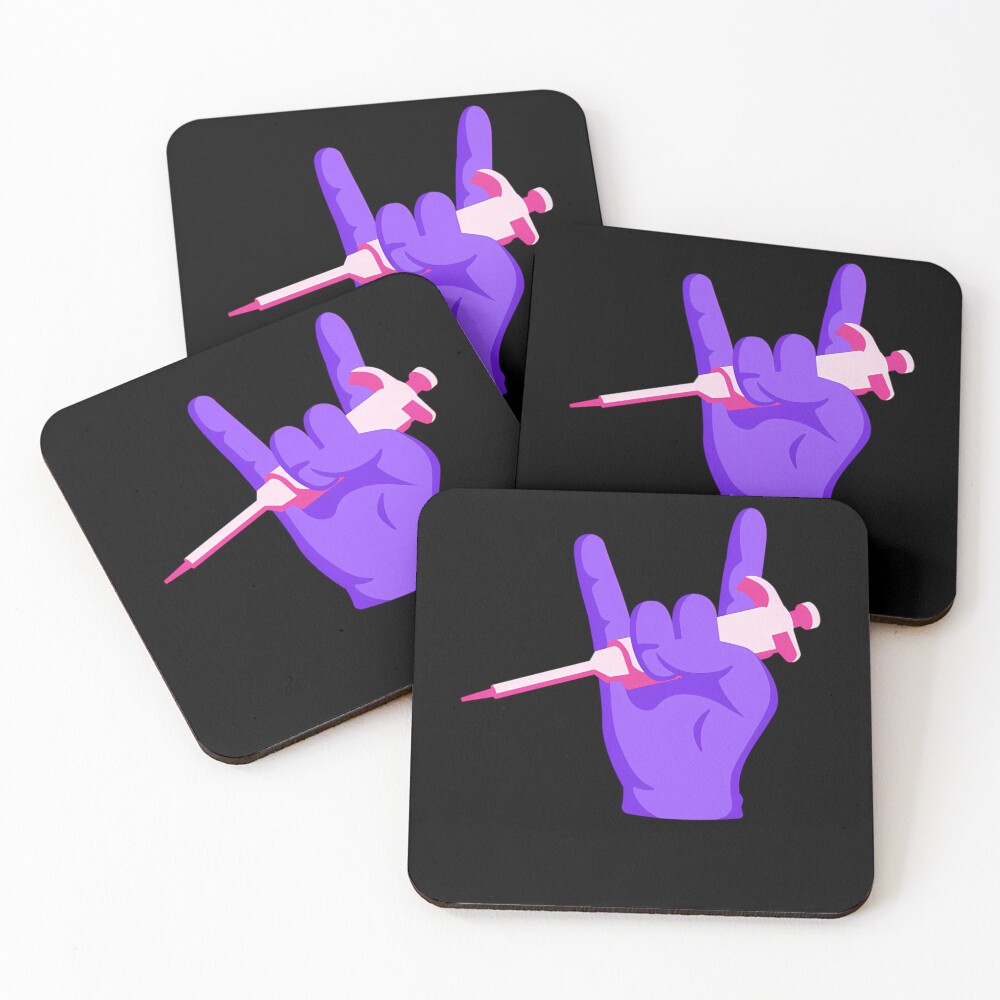 Item preview, Coasters (Set of 4) designed and sold by JaceArtChic.