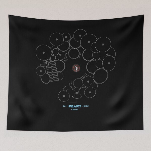 Item preview,  Legendary Drummers - It'S Pronounced Piert designed and sold by JaceArtChic.