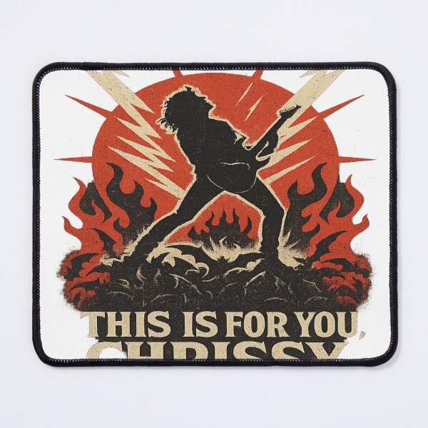 Item preview, Eddie Munson Guitar Solo – This Is For You Chrissy | Stranger Thing designed and sold by Trendiihub.