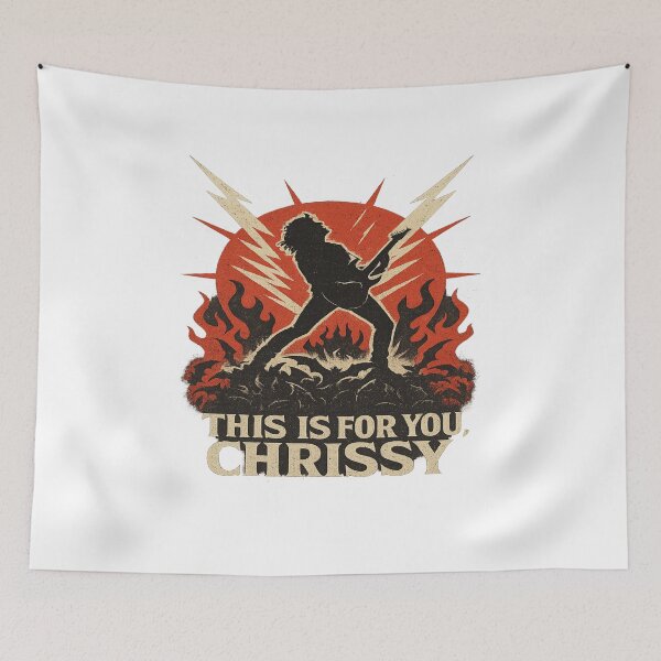 Item preview, Eddie Munson Guitar Solo – This Is For You Chrissy | Stranger Thing designed and sold by Trendiihub.