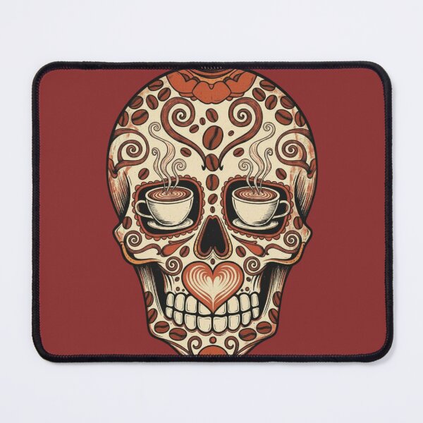 Item preview, Coffee Candy Skull designed and sold by Too Kool Designing .