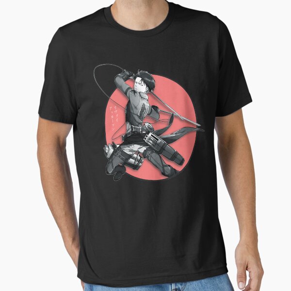 T-shirt Erwin Smith - L'Attaque Des Titans - Haiiro - Blanc - Taille M - Neuf