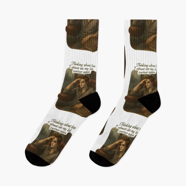 Item preview, Thinking About How I Almost Ate My Lab Partner (Again) designed and sold by MAVNALE.