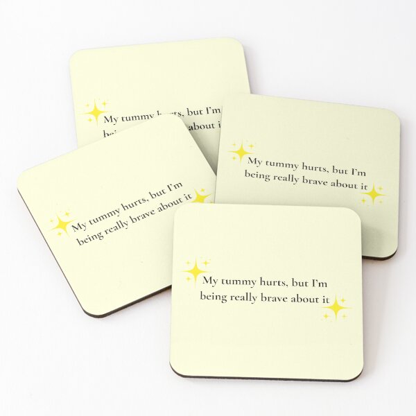 Item preview, Me duele la barriga, pero estoy siendo muy valiente al respecto. designed and sold by MCTravelPhotos.