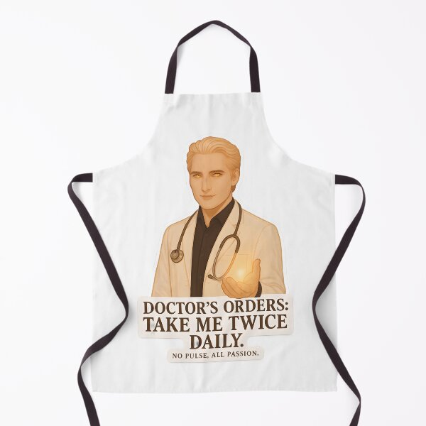 Item preview, Dr. Carlisle Cullen – Take Me Twice Daily Sticker designed and sold by MAVNALE.