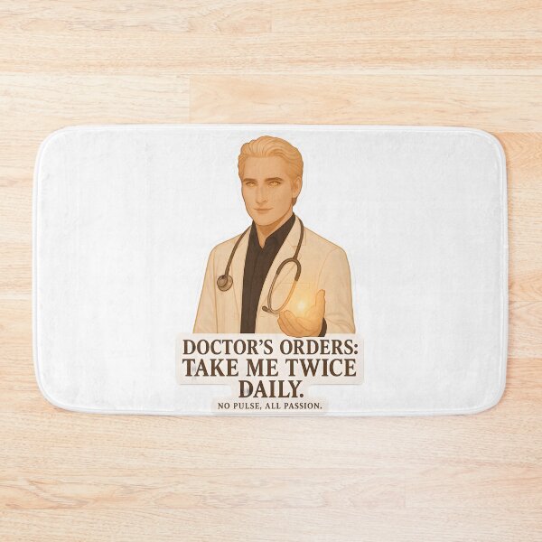 Item preview, Dr. Carlisle Cullen – Take Me Twice Daily Sticker designed and sold by MAVNALE.