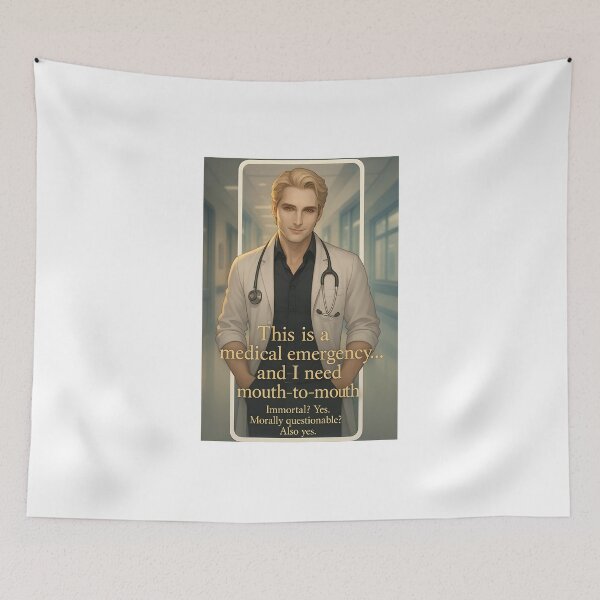 Item preview, Immortal ER – Mouth-to-Mouth Emergency Sticker designed and sold by MAVNALE.
