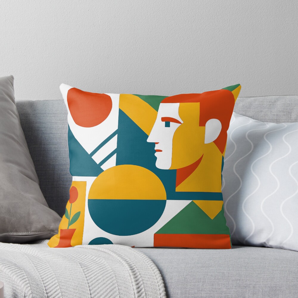 Item preview, Throw Pillow designed and sold by aether-lab.