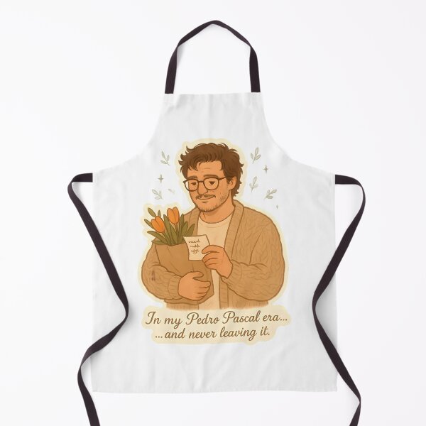Item preview, Pedro Pascal Era Cute Cozy Sticker | Soft Aesthetic Fan Art Vinyl Decal designed and sold by MAVNALE.