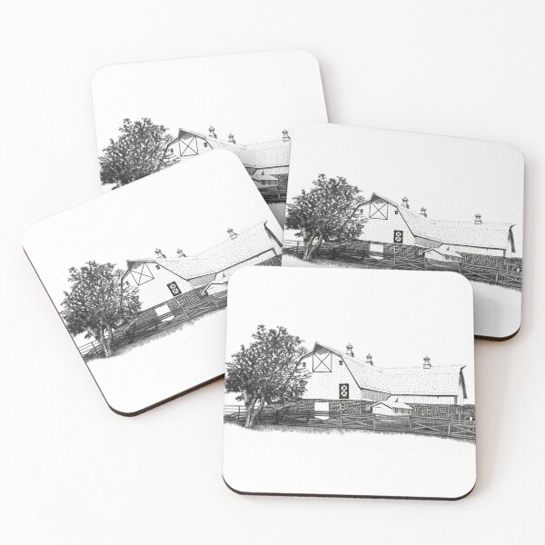 Item preview, White Barn designed and sold by Cora Worthington Art.