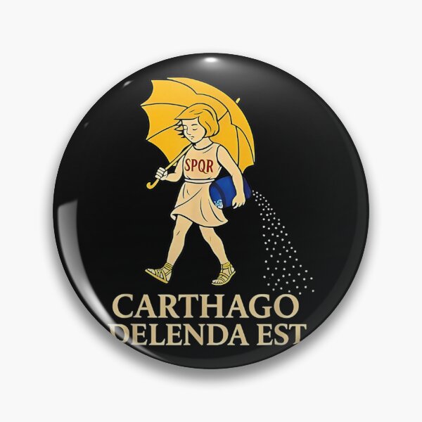 Item preview, Carthago Delenda EST SPQR designed and sold by AMBERBUFORD.