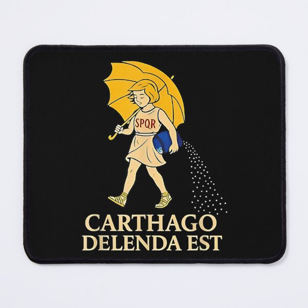 Item preview, Carthago Delenda EST SPQR designed and sold by AMBERBUFORD.