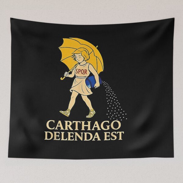 Item preview, Carthago Delenda EST SPQR designed and sold by AMBERBUFORD.