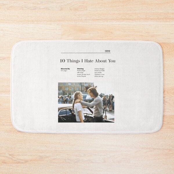 Item preview, 10 Things I Hate About You Alternative Minimalist Movie Poster 90'S designed and sold by JanineSauter.