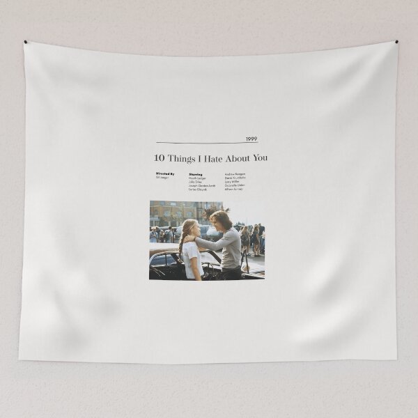 Item preview, 10 Things I Hate About You Alternative Minimalist Movie Poster 90'S designed and sold by JanineSauter.