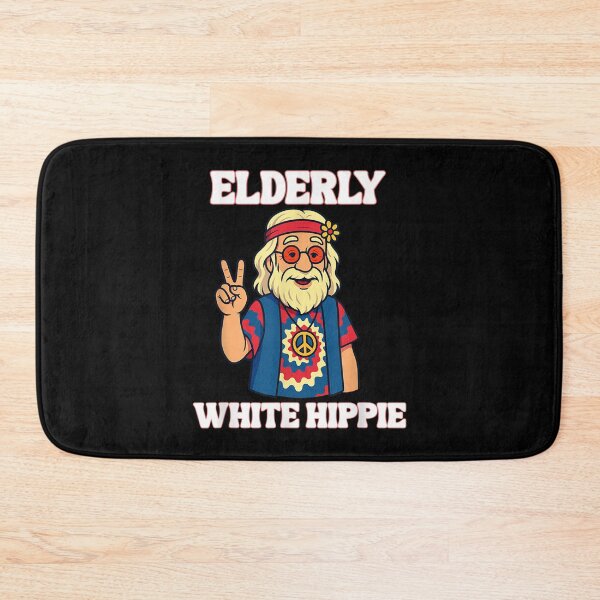 Item preview, Elderly White Hippie Trending Saying designed and sold by AMBERBUFORD.