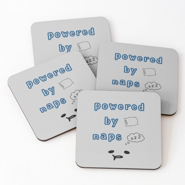 Item preview, Powered by Naps – Low Battery Club Art designed and sold by mintmono-studio.