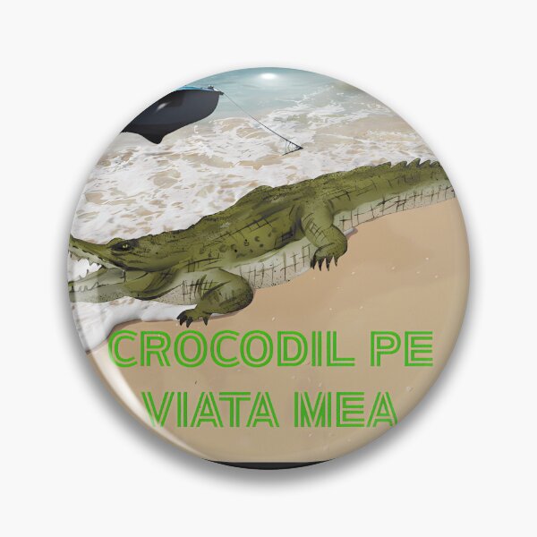 Item preview, Crocodil Pe Viata Mea designed and sold by JuergenBinde.